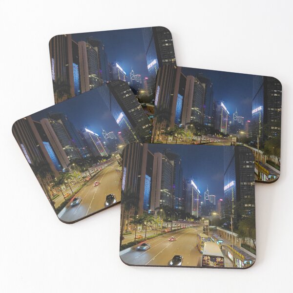 Item preview, Neon Metropolis: Hong Kong Urban Traffic at Night designed and sold by pbchan.