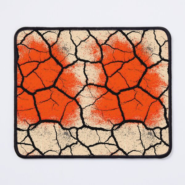 Item preview, Fiery Burnt Earth Crusted Texture designed and sold by Piotrek0001.