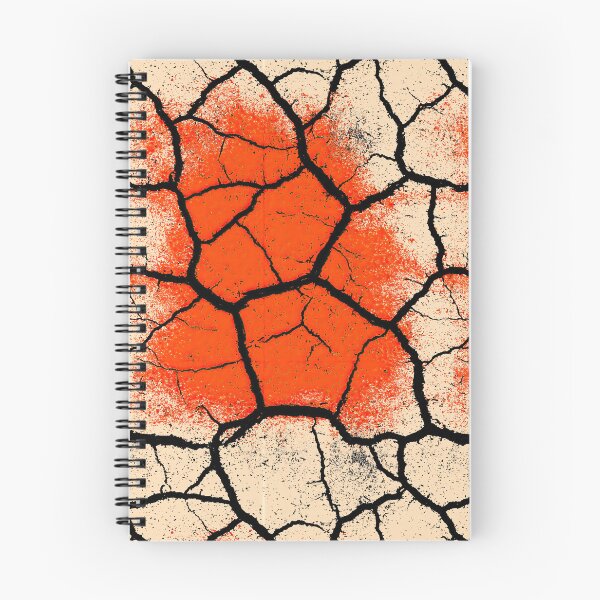 Item preview, Fiery Burnt Earth Crusted Texture designed and sold by Piotrek0001.