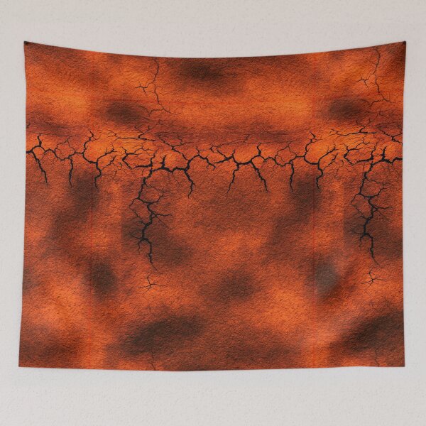 Item preview, Glowing Molten Orange Magma Surface designed and sold by Piotrek0001.
