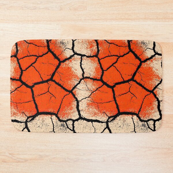 Item preview, Fiery Burnt Earth Crusted Texture designed and sold by Piotrek0001.