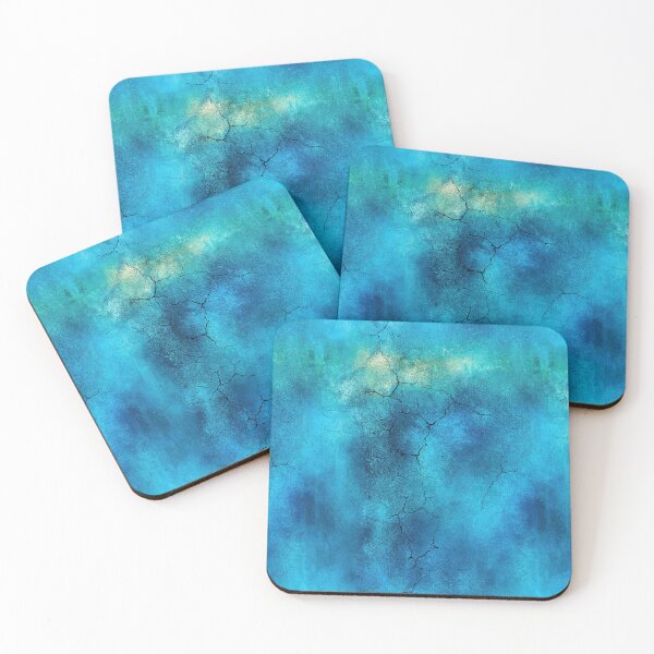 Item preview, Oceanic Blue Glacial Ice Fissure Art designed and sold by Piotrek0001.
