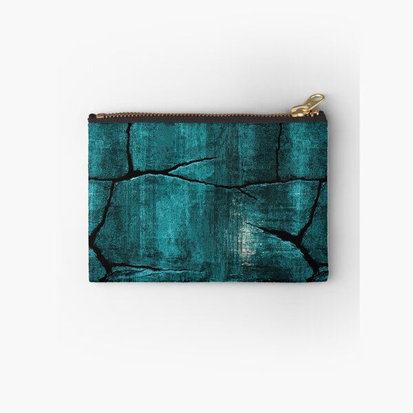 Item preview, Aged Verdigris Blue Cracked Facade designed and sold by Piotrek0001.