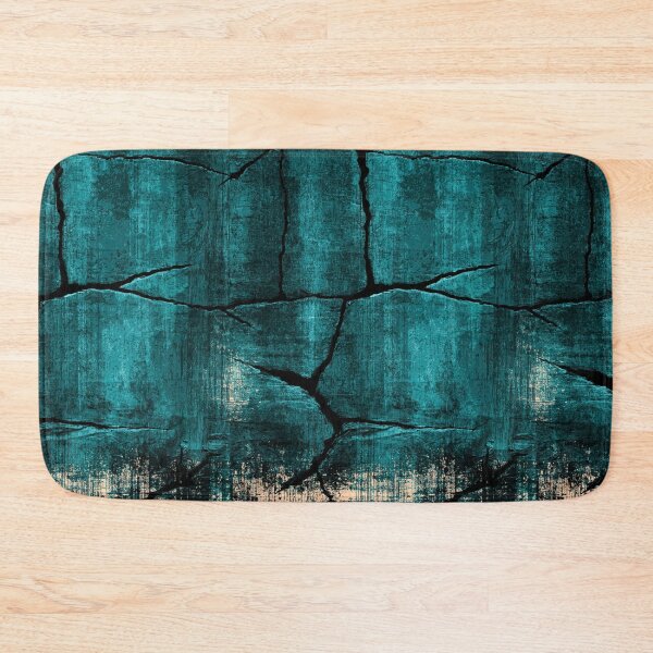 Item preview, Aged Verdigris Blue Cracked Facade designed and sold by Piotrek0001.