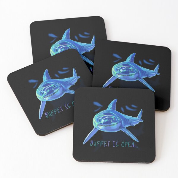 Item preview, Buffet Shark Painting designed and sold by AK-Hevonen.