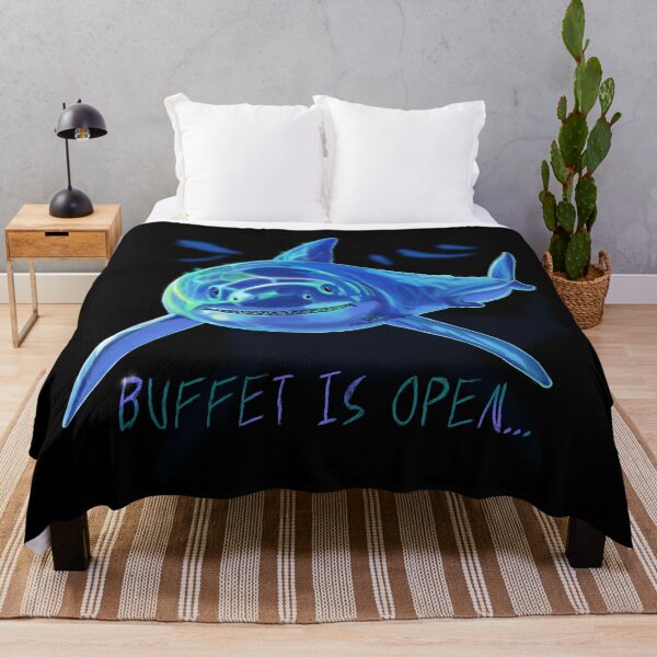 Item preview, Buffet Shark Painting designed and sold by AK-Hevonen.