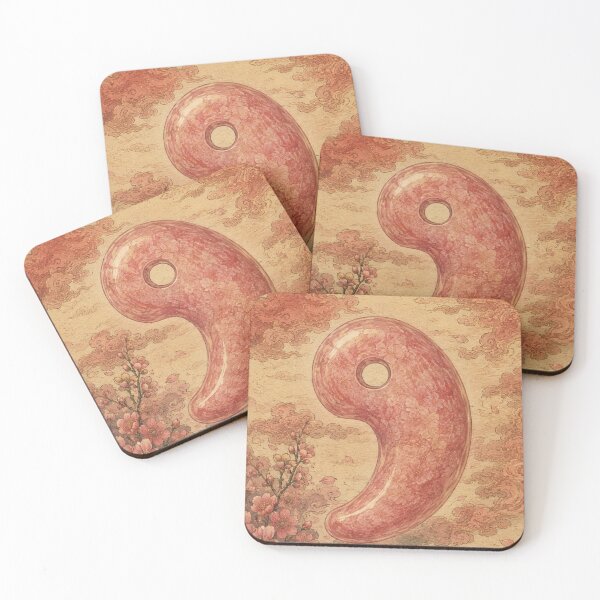 Item preview, Sakura Magatama Japanese Art designed and sold by  Silent Japan Studio.