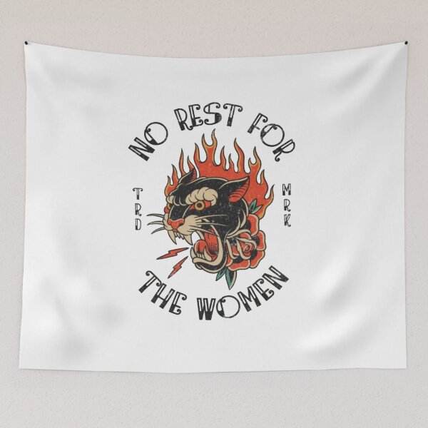 Item preview, No Rest for the Women Feminist Grunge designed and sold by roartusa.