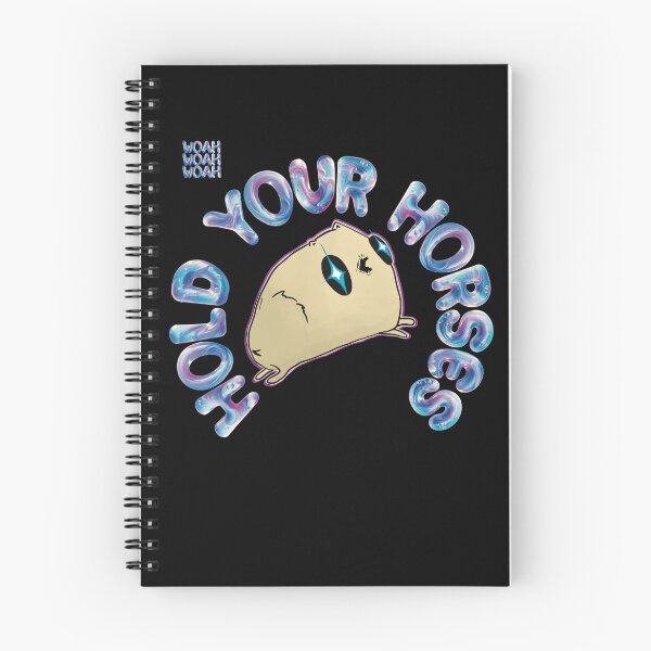 Item preview, HOLD YOUR HORSES Y2K FUZZY CREATURE designed and sold by Nest Coast.