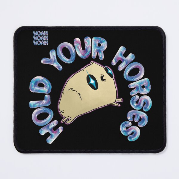 Item preview, HOLD YOUR HORSES Y2K FUZZY CREATURE designed and sold by Nest Coast.