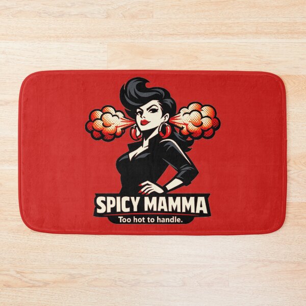 Item preview, Spicy Mamma – Too Hot To Handle designed and sold by KungPowUnicorn.