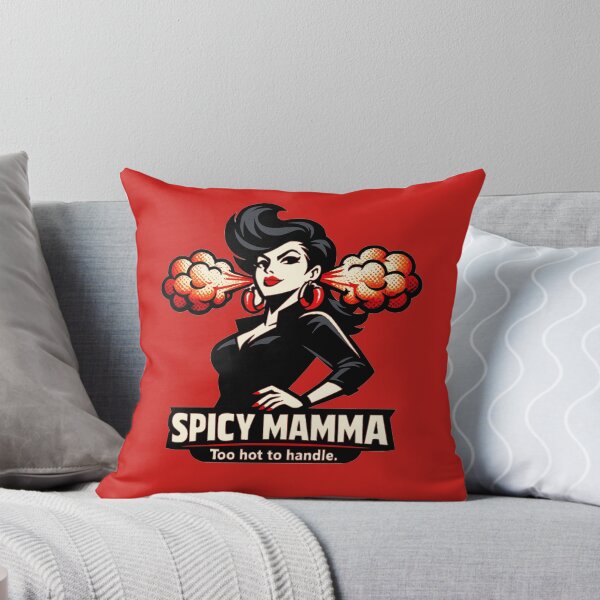Item preview, Spicy Mamma – Too Hot To Handle designed and sold by KungPowUnicorn.