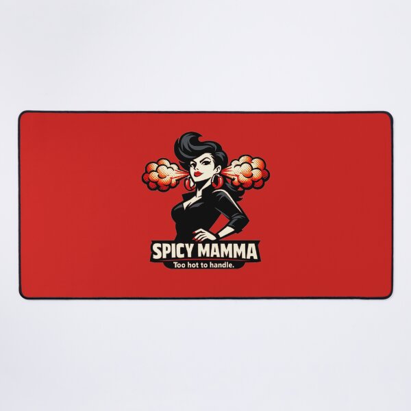 Item preview, Spicy Mamma – Too Hot To Handle designed and sold by KungPowUnicorn.