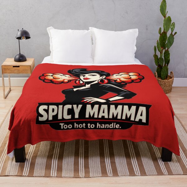 Item preview, Spicy Mamma – Too Hot To Handle designed and sold by KungPowUnicorn.