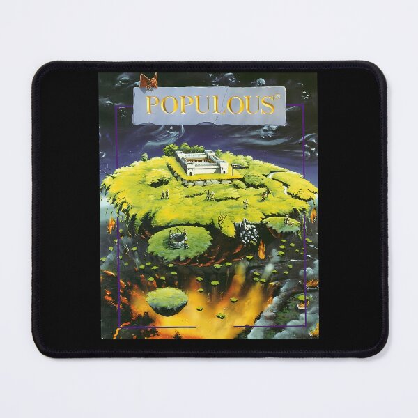 Item preview, Floating Isometric Island Fortress Above Fiery Volcanic Abyss designed and sold by omarDESAIN.