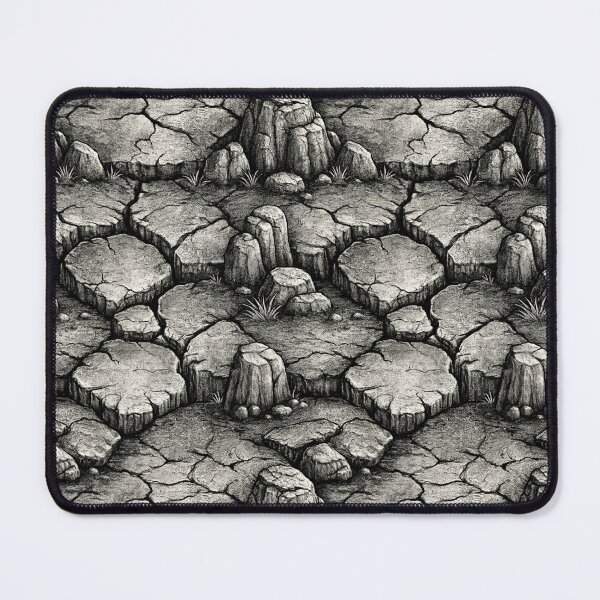 Item preview, 3D Geometric Parched Soil Abstract designed and sold by Piotrek0001.