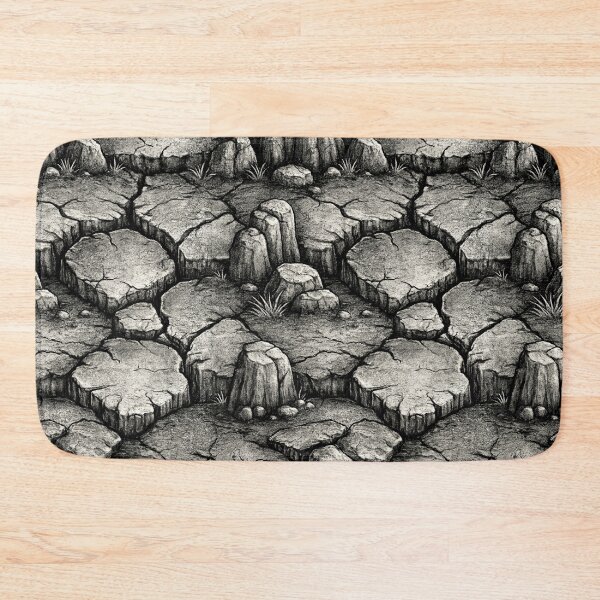 Item preview, 3D Geometric Parched Soil Abstract designed and sold by Piotrek0001.