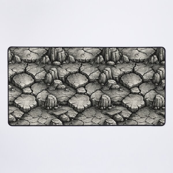 Item preview, 3D Geometric Parched Soil Abstract designed and sold by Piotrek0001.