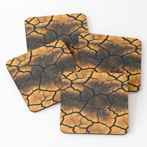 Item preview, Golden Ochre Burnt Earth Texture Art designed and sold by Piotrek0001.