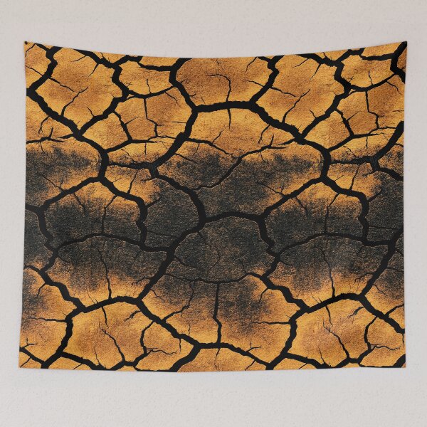 Item preview, Golden Ochre Burnt Earth Texture Art designed and sold by Piotrek0001.