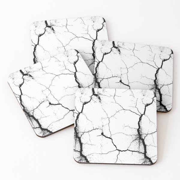 Item preview, High Contrast White Bolt Crack Design designed and sold by Piotrek0001.