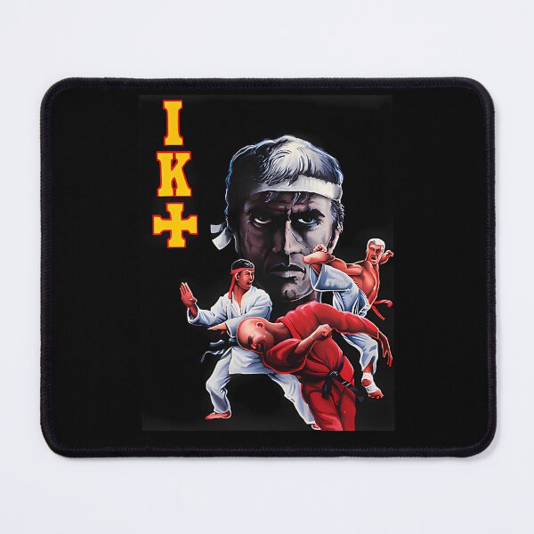 Item preview, Martial Artists In Fighting Stances Below Large Intense Sensei Face designed and sold by omarDESAIN.