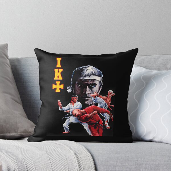 Item preview, Martial Artists In Fighting Stances Below Large Intense Sensei Face designed and sold by omarDESAIN.