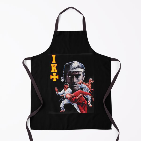 Item preview, Martial Artists In Fighting Stances Below Large Intense Sensei Face designed and sold by omarDESAIN.