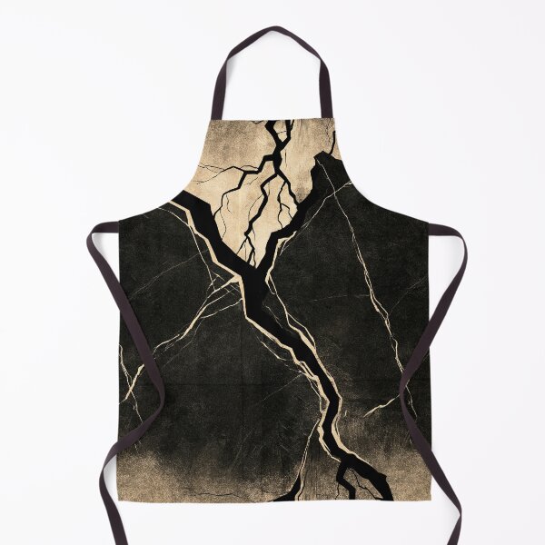 Item preview, Obsidian and Gold Shard Abstract Art designed and sold by Piotrek0001.