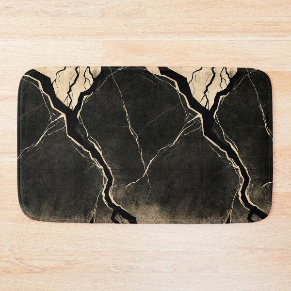 Item preview, Obsidian and Gold Shard Abstract Art designed and sold by Piotrek0001.