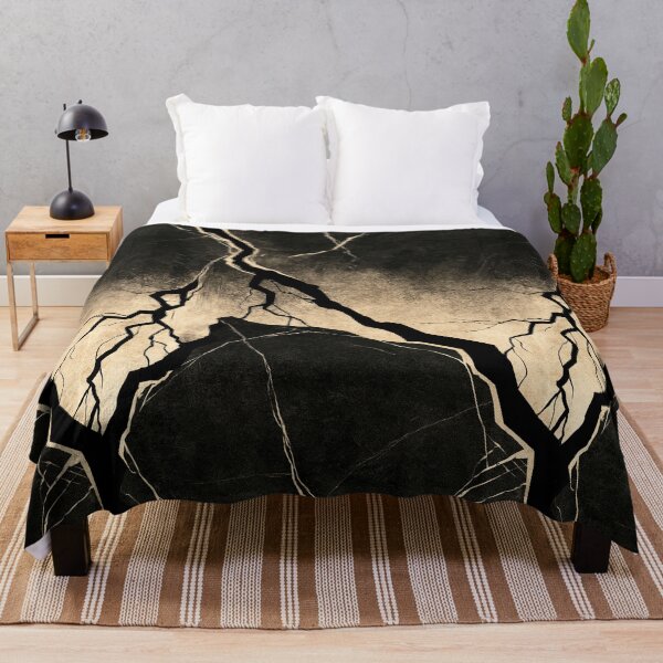 Item preview, Obsidian and Gold Shard Abstract Art designed and sold by Piotrek0001.