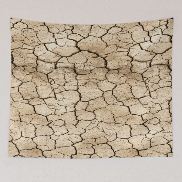 Item preview, Dry Tan Earth Crack Organic Pattern designed and sold by Piotrek0001.