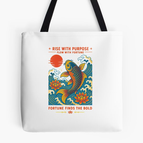 Item preview, Rise With Purpose Koi Fish designed and sold by Colorful-Garden.