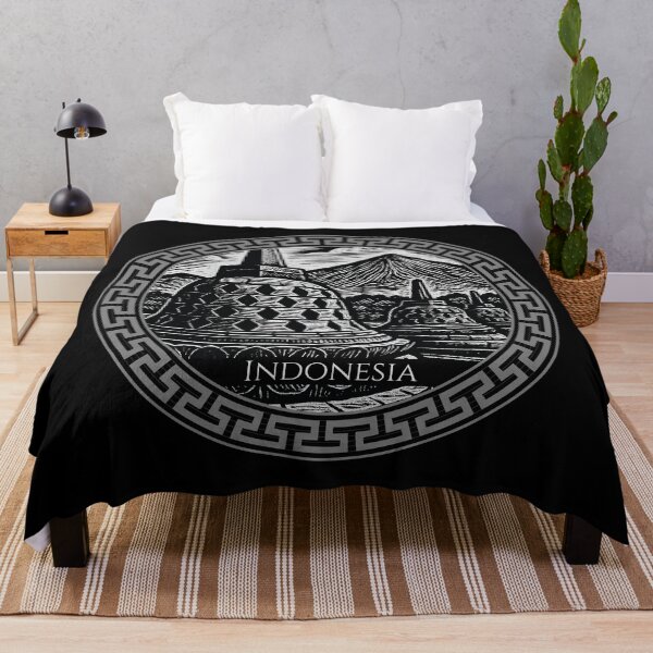 Item preview, Indonesia Vintage Woodcut Art designed and sold by Thistle-TShop.