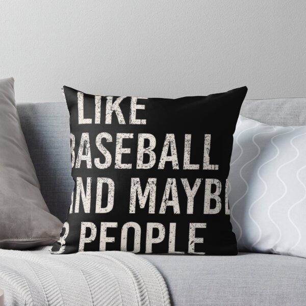 Item preview, I Like Baseball And Maybe 3 People designed and sold by HRINGUR CLOTHES AND ACCESSORIES.