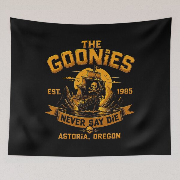 Item preview, The Goonies Never Say Die designed and sold by RebecaBoyer.