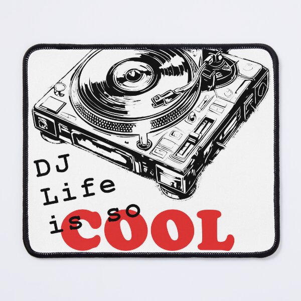 Item preview, DJ Life Is So Cool Retro Vinyl Turntable designed and sold by Edwere.