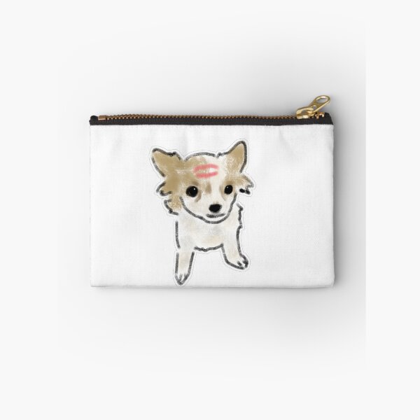 Item preview, Cute Chihuahua With Lipstick Kiss Mark Art designed and sold by raun.draw.