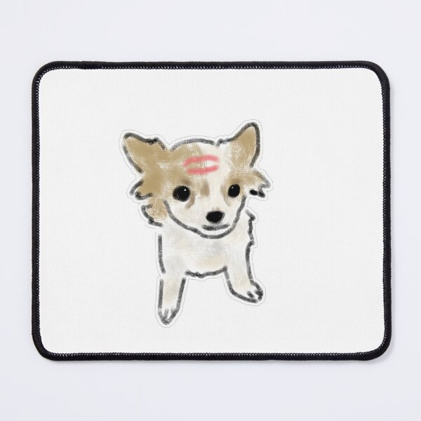 Item preview, Cute Chihuahua With Lipstick Kiss Mark Art designed and sold by raun.draw.