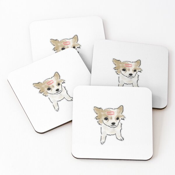 Item preview, Cute Chihuahua With Lipstick Kiss Mark Art designed and sold by raun.draw.