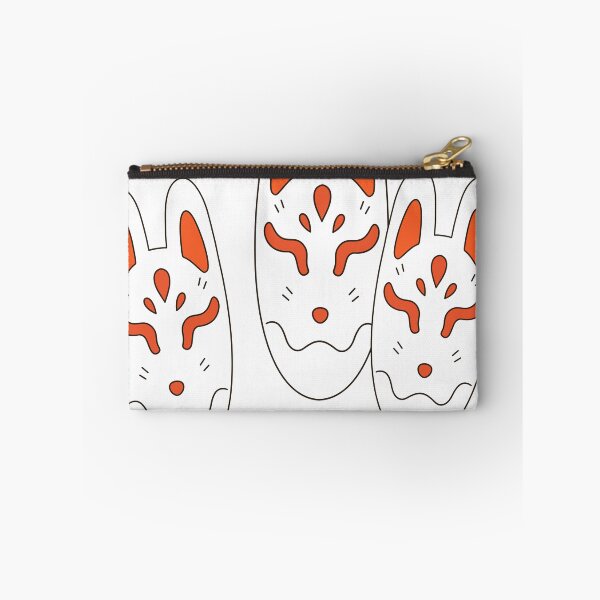 Item preview, Hand Drawn Cute Kitsune Masks designed and sold by Porpor Artwork.