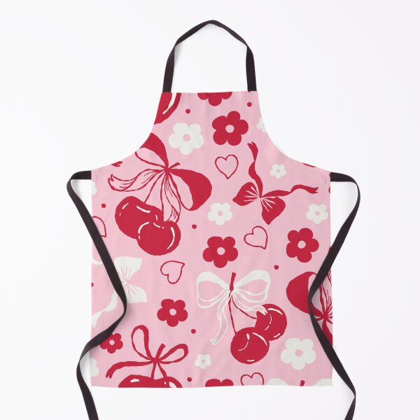 Item preview, Cherry And Bows Coquette Pattern designed and sold by MiaBellaGirl.