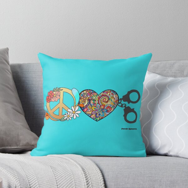 Item preview, Peace Love and  Handcuffs designed and sold by FetUphoria.