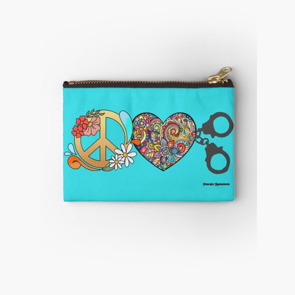 Item preview, Peace Love and  Handcuffs designed and sold by FetUphoria.