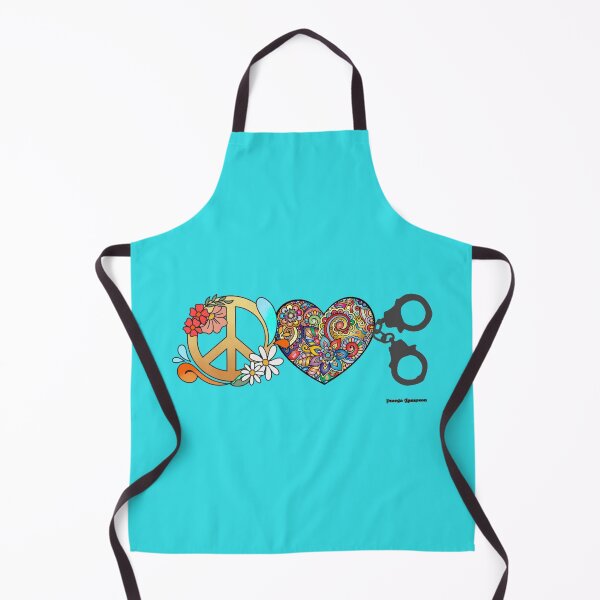 Item preview, Peace Love and Handcuffs designed and sold by FetUphoria.