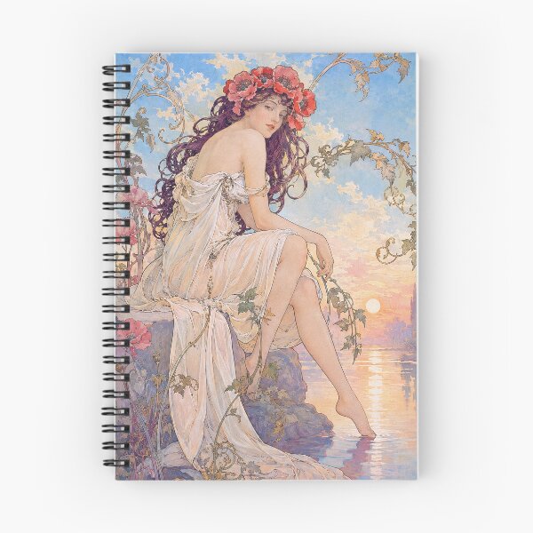 Item preview, Alphonse Mucha Summer 1896 designed and sold by maniacfitness.