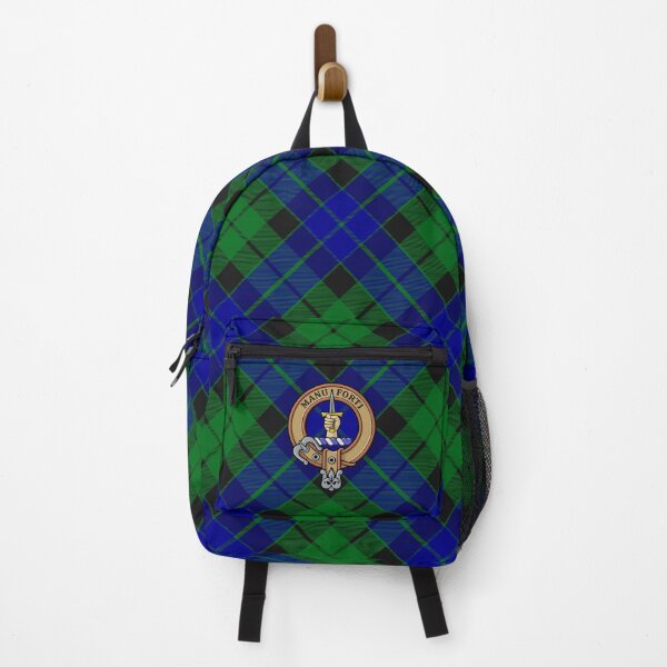 Item preview, Clan MacKay Crest over Tartan designed and sold by sifis.