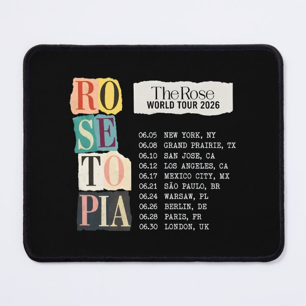 Item preview, The Rose World Tour 2026 Concert designed and sold by HeavHeadDsgn.