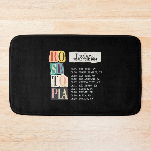 Item preview, The Rose World Tour 2026 Concert designed and sold by HeavHeadDsgn.