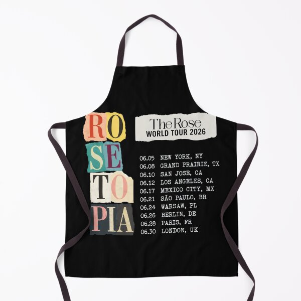 Item preview, The Rose World Tour 2026 Concert designed and sold by HeavHeadDsgn.